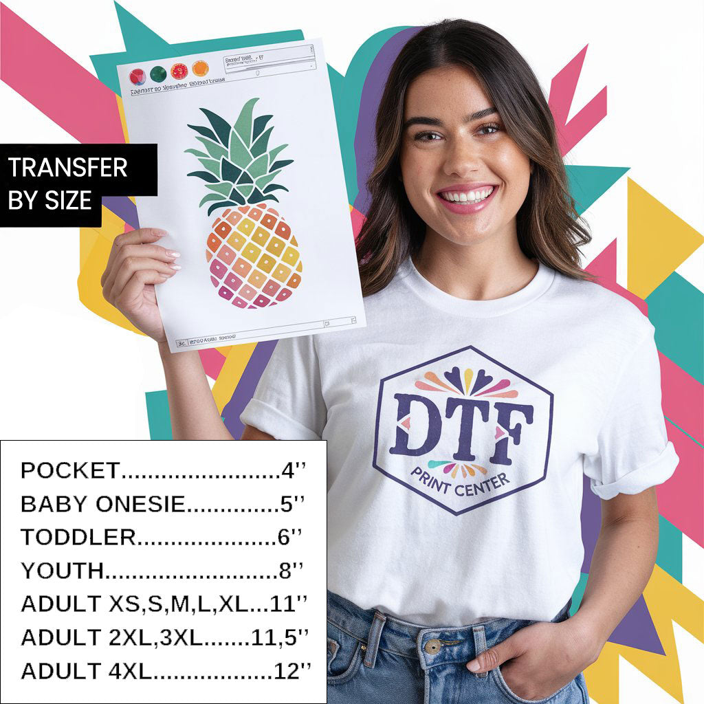 Custom DTF Transfers by Size - Fast Prints – Print Center Dtf